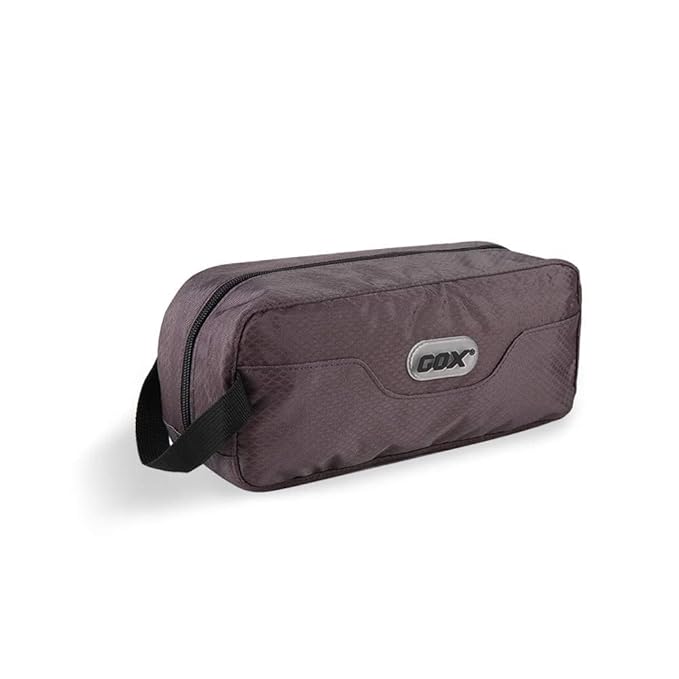 GOX Small Travel Toiletry Bag, Dopp Kit Case For Men, Multifunction Cosmetics Organizer Pouch (Grey)