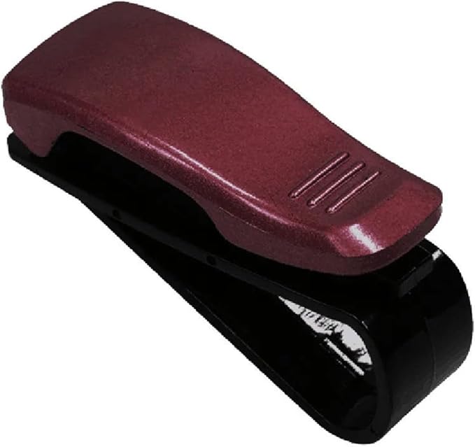 Car Glasses Case Car Sun Visor Glasses Box Sunglasses Clip Card Ticket Holder Stand Fastener Pen Case Glasses(A)