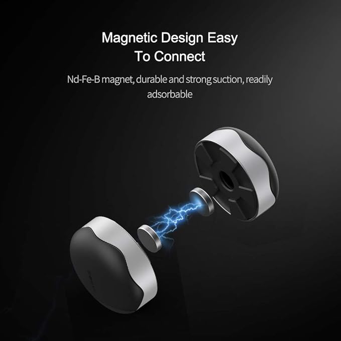Hagibis Laptop Cooling Pad, Ergonomic Laptop Stand Small Invisible Cooler Ball Portable Magnetic Foot Heat for MacBook Pro Computer