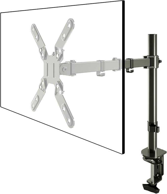Single Monitor Mount, Single Monitor Desk Mount with VESA Extension Kit from 75×75 to 200×200mm fits 13-39 inch Screens,Vesa Mount