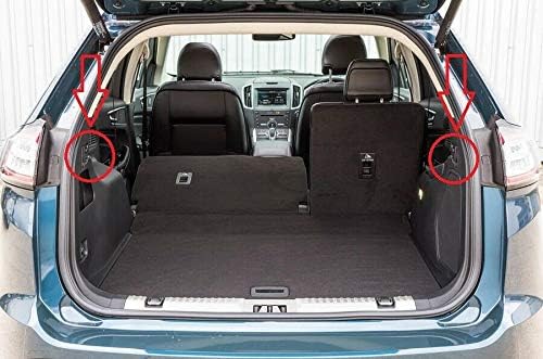 Rear Trunk Organizer Cargo Net for Ford Edge 2009-2024 / Lincoln MKX 2009-2018 – Envelope Style Cargo Net for SUV – Premium Mesh Elastic Car Trunk Organizer – Compatible with Edge MKX