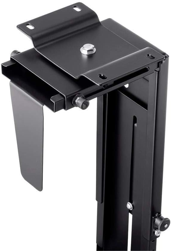 Monoprice PC Tower Holder - Adjustable Under Desk Mount, Designed for Use with Sit-Stand Desks - Workstream Collection