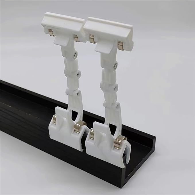 Paper Holder for Typing,Clip Copy Holder for Computer Monitor,Document Desk Clamp, Pack of 2 (White)