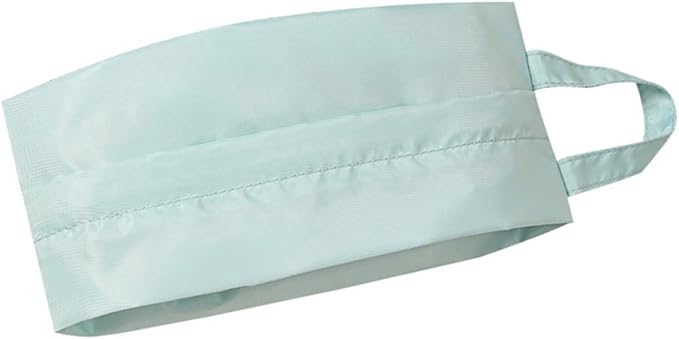 Twill Fabric Organiser with Handle Portable Laundry Bag for Underwear Socks Travel Essential Breathable Travel Underwear Organiser