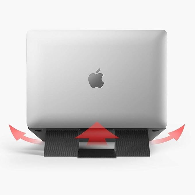 Ringke Folding Stand 2 Lightweight Cooling Anti-Slip Universal Foldable Portable Tablet Laptop Stand - Gray