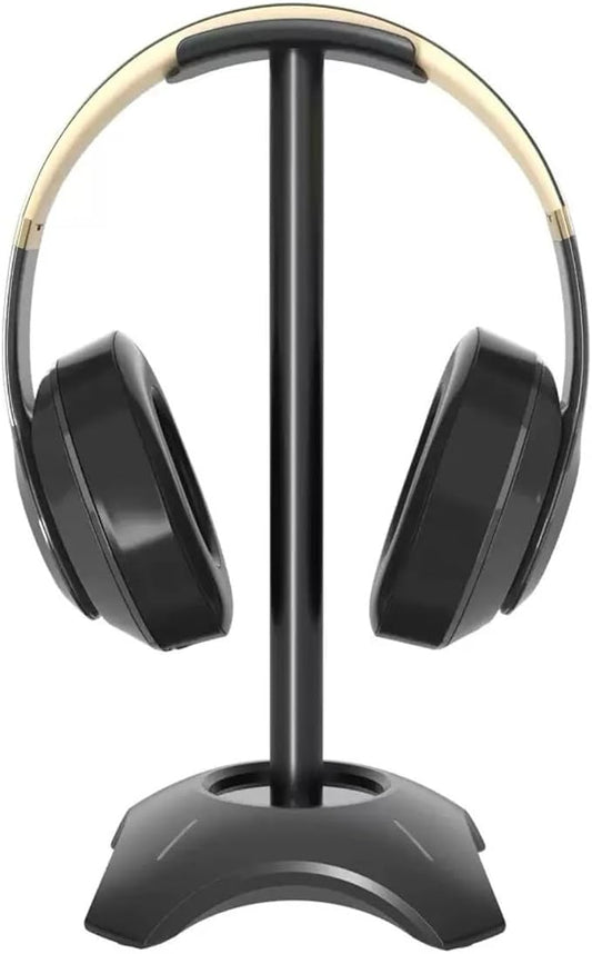 Hd-S1 Gaming Headphone Stand, Headset Holder Hanger Mount Aluminum with Protective Silicone Pad, Compatible with Sony, Bose, Shure, Jabra, JBL, AKG & Gaming Headsets (Black)