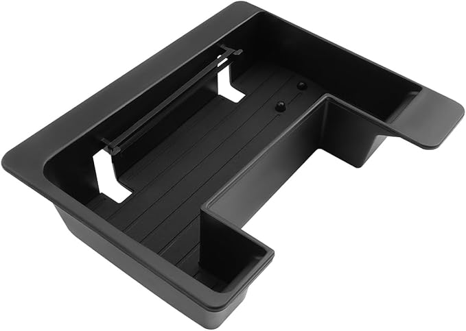 YEE PIN Console Organizer 2026 Tiguan Rline Black Center Console Organizer for 2025 2026 VW Center Console Tray Middle Console Storage Insert Tray Arm Rest Organizer for 2025 Tiguan Accessories
