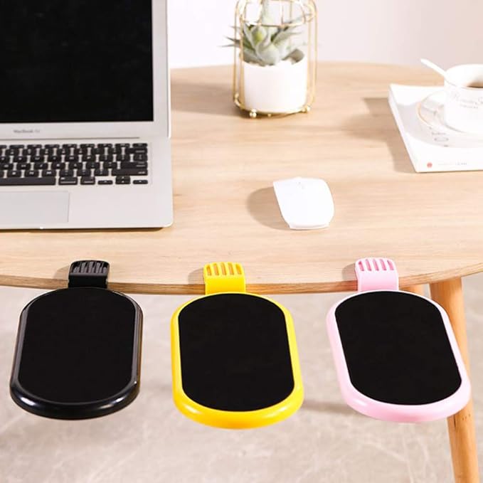Ergonomic, Adjustable Computer Desk Extender Arm Wrist Rest Support Mouse Pad Desk Computer Armrest Wrist Rest (Black)