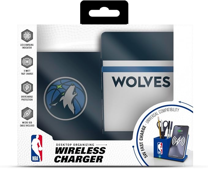 ?ŽSOAR Wireless Charger and Desktop Organizer
