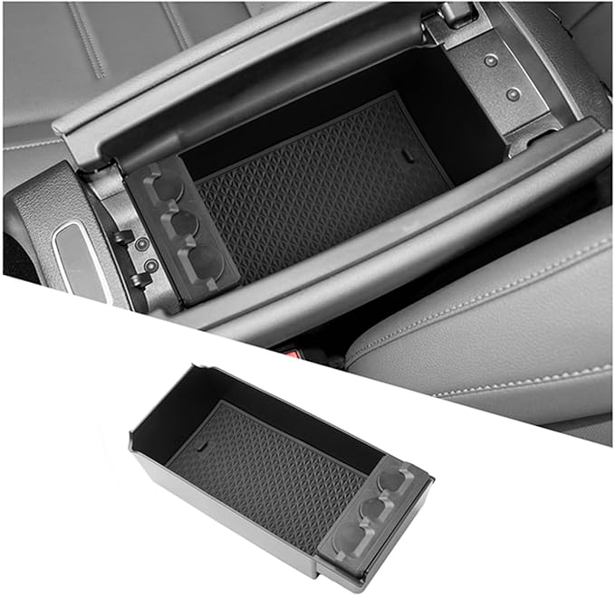 GLA250/GLA250 4MATIC/AMG GLA35/AMG GLA45/GLB 250 Center Console Organizer for GLA250 Mercedes Benz Accessories Armrest Console Glove Tray Compatible with 2020-2026 Mercedes Benz GLA H247 & GLB250