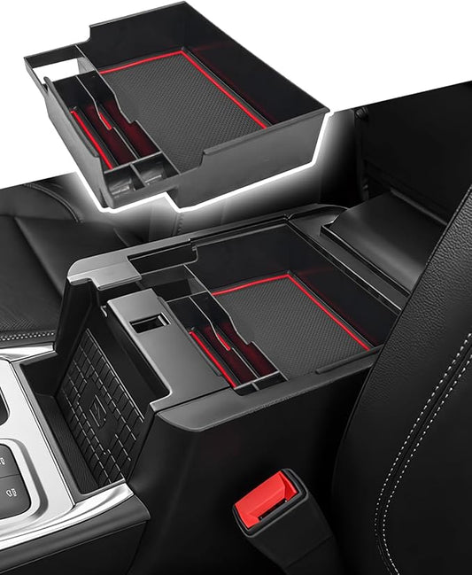 CDEFG for Ford Explorer Accessories 2020-2025 Center Console Organizer Tray Armrest Storage Box Insert (Organizer Tray for Explorer 2020-2024)
