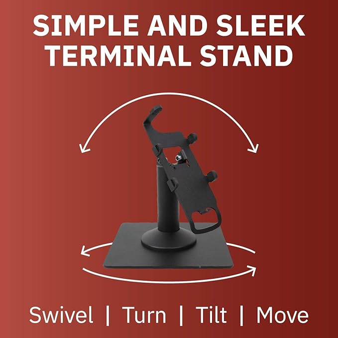 DCCStands Freestanding Swivel and Tilt Verifone Engage P200 & P400 PIN Pad Stand