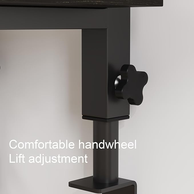 TigerDad Adjustable Monitor Stand Riser for Desk, Computer Screen Stand for 13 to 30 Inch Flat Screen LCD LED TVs, Ergonomic Riser with Base for Home Office & Gaming Setup