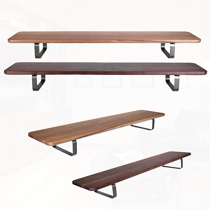 Steel Desk Shelf Base & Monitor Stand Legs - Multifunctional Monitor Stand Riser for Office Organization, Sturdy Construction, Durable Laptop Riser, Home Office Décor with Easy Assembly