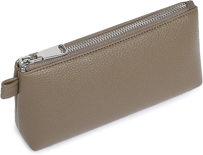 PU Leather Makeup Simple and Convenient Handbag Small Exquisite Storage Bag (PU/Tea Color)