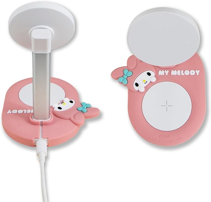 Sonix x Sanrio MagSafe Compatible 2-in-1 Charger Stand, Magnetic Wireless Charging Station for iPhone 17/16/15/14/13/12, AirPods Pro w/USB-C Cable | My Melody