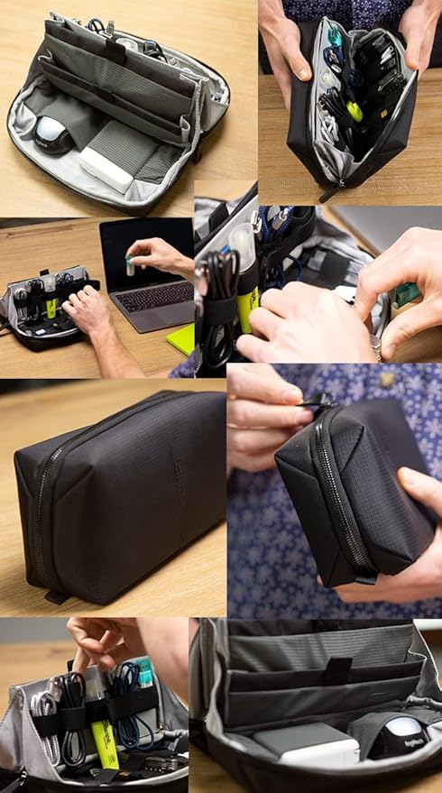 Taskin Electronic Organizer/Tech Accessories Pouch/Cable Organizer