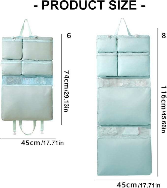 Waterproof Polyester Travel Organizers for Clothes Underwear Storage Ergonomic Luggage Packing Bags with Multiple Compar