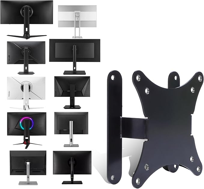 VG27AQ3A VESA Mount Adapter Compatible with ASUS ROG, ProArt and TUF Gaming Monitor (Fits VG27AQM5A,VG277Q1A,XG27ACS,VG27WQ3B,VG27AQ,PA248QFV,PG27AQN and More)??5x75 to 100x100 Wall Mount Bracket