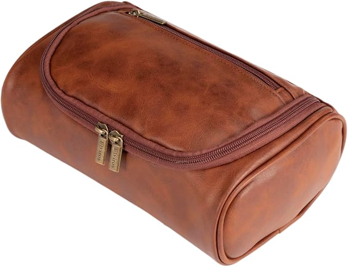 Personalized Small Toiletry Bag for Men,Minimalist Travel Toiletry Organizer Dopp Kit Water-resistant Makeup Bag for Travel Essentials,Travel Gifts For Men Unique