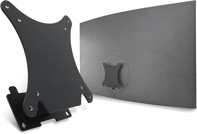 UR59C VESA Mount Adapter Compatible with Samsung UR59 Series 4K Monitor（Fits U32R590, U32R590CWN, U32R592, U32R592CWU Monitorï¼?Black)