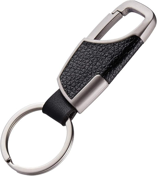 BAKUN Premium Handmade Car Leather Valet Keychain Key Organizer For Men Women, Home Key Chain Key Ring Key Holder