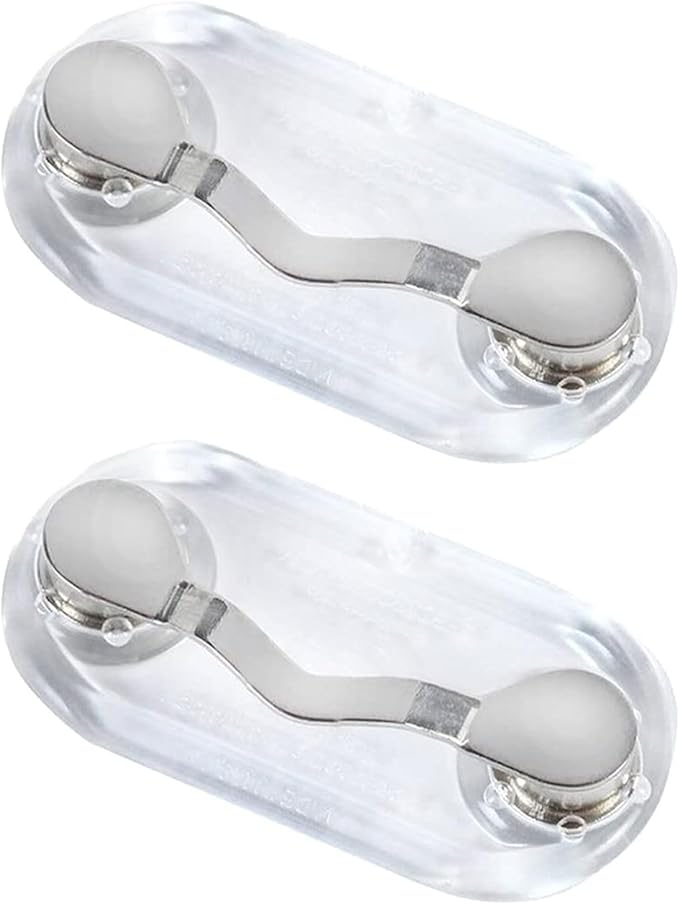 Readerest Magnetic Eyeglass Holders (2 Pack), Made in USA