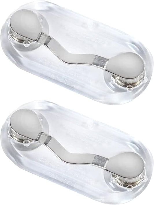 Readerest Magnetic Eyeglass Holders (2 Pack), Made in USA