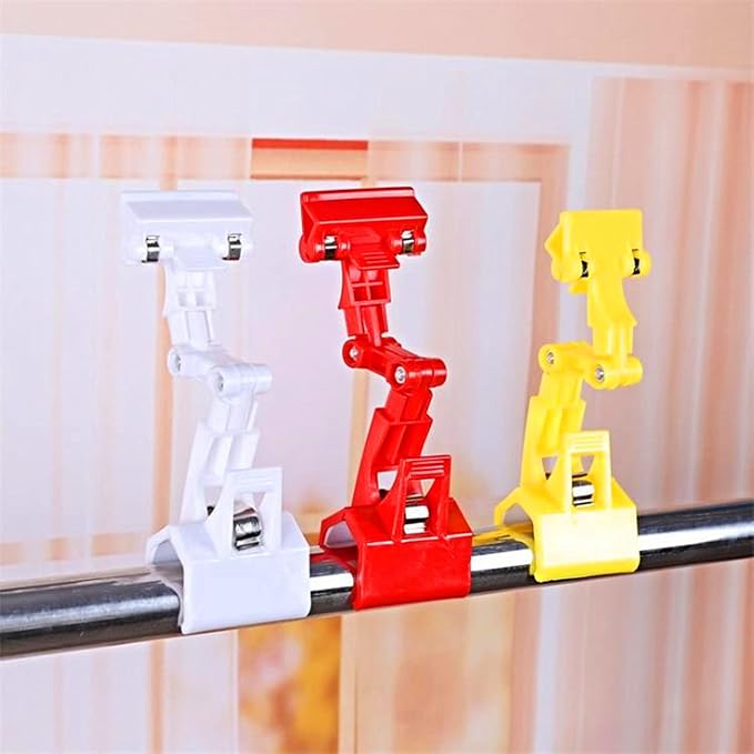 Paper Holder for Typing,Clip Copy Holder for Computer Monitor,Document Desk Clamp, Pack of 2 (White)