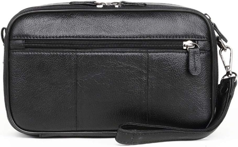 Hebetag Leather Clutch Purse Wallet for Men Organizer Holder Wrist Bag | Organizer, Holder