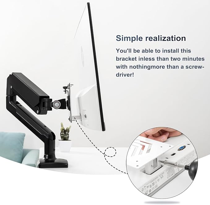 Wall Mount VESA Adapter Bracket Compatible with HP22F 22ER 22ES 22EB 22EA - 23ER 23F 23ES 23EB 23EA - 24F 24ER 24ES 24EB 24EA - 25F 25ER 25ES 25EB 25EA - 27F 27ER 27ES 27EB 27EA