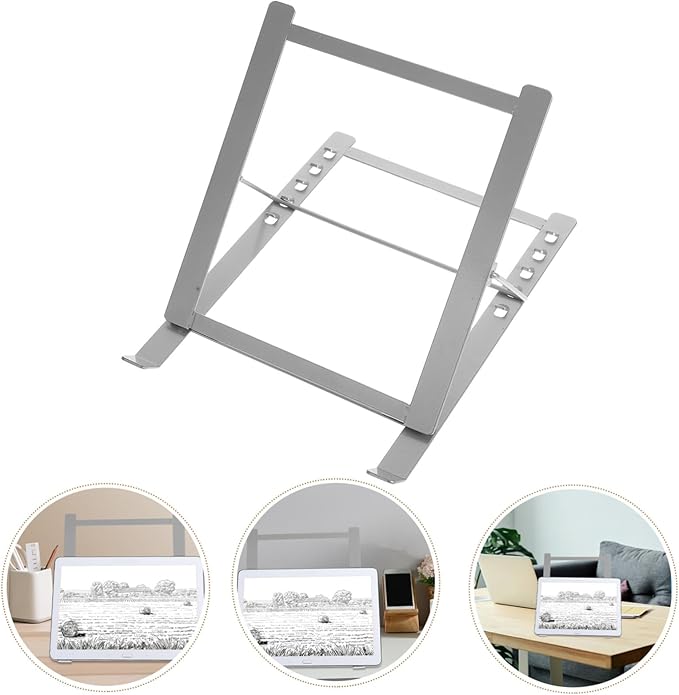 Drawing Tablet Stand Adjustable Angles Portable Copy Stand Bracket for Artists Designers Slip Design and
