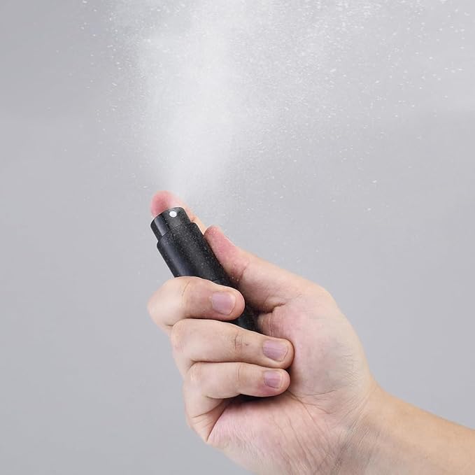 Fusupak Perfume Atomizer Travel Bottle Refillable: Cologne Sprayer Portable for Men - Mini Spray Empty for Refill - 8ml Small Size Purple