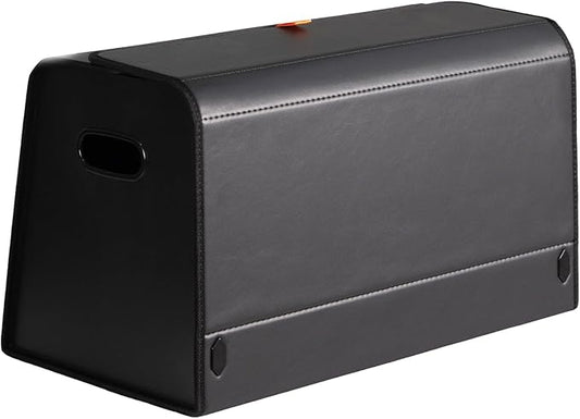 GMQ Trunk Organizers for Car,Car Organizers and Storage for SUV,Magnetic Lid with Collapsible Storage, Large Capacity for SUV, Truck, MPV (L-21.5×13×12.5 IN)