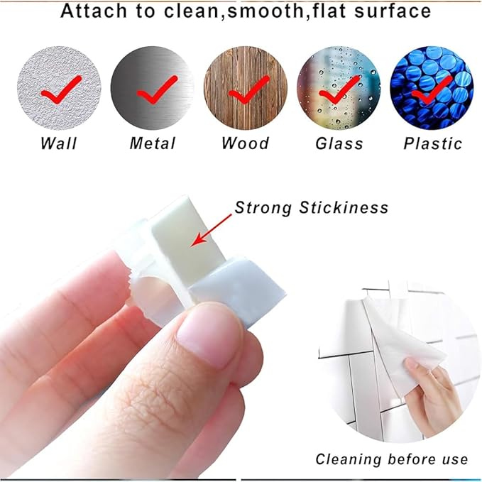 30 Pack Adjustable Cable Clips,Adhesive Nylon Cable Clamps Wire Clips, Desk Wall Cord for Wire and Cable Management