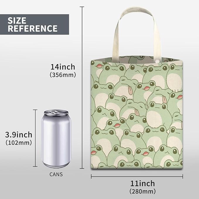 Cute Car Organizer and Storage Bag, Hanging Trash Bin for Vehicle, Travelling, Camping - Cute Green Frog