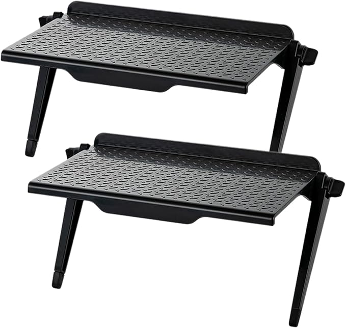 Hniuyun 2 Pieces TV Screen Top Shelf Monitor Top Shelf for Cellphone/Computer Monitor/Media Boxes/Flat Screen TV (11.9inch)