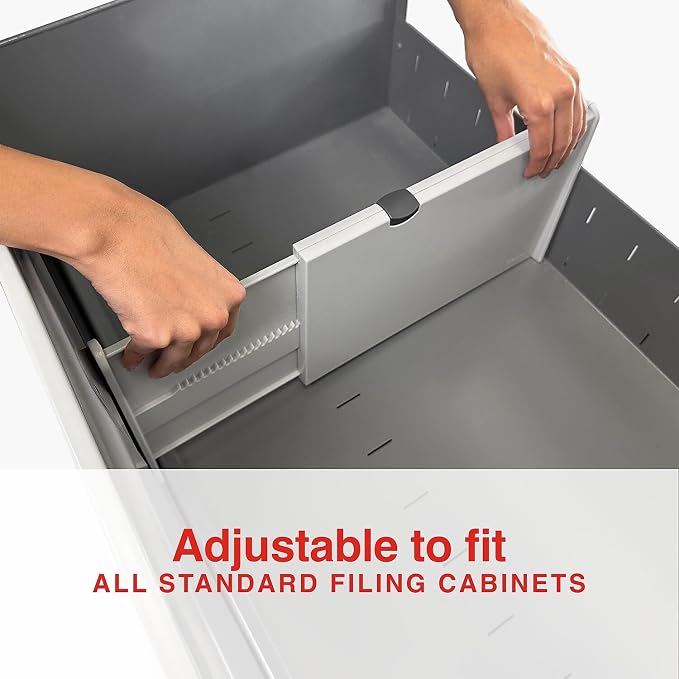 STAPLES Vertical File Cabinet Drawer Divider for Letter/Legal Files