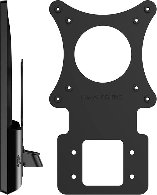 HumanCentric VESA Mount Adapter Compatible with LG Monitors 24MP58VQ, 24MP58VQ-P, 24MP59HT, 24MP59HT-P, and 24MP60VQ, Mounts Monitor to VESA Stand, Arm or Desk Mount with 75x75 or 100x100 mm Pattern