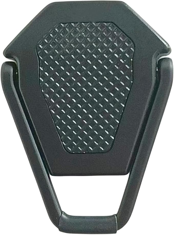 Portable Invisible Laptop Stand - 2PCS zinc Alloy Laptop Mini Stand Heat Dissipation pad, Laptop Lifter Suitable for 12-20 inch Laptop (One Size Mutil Color) (Black)