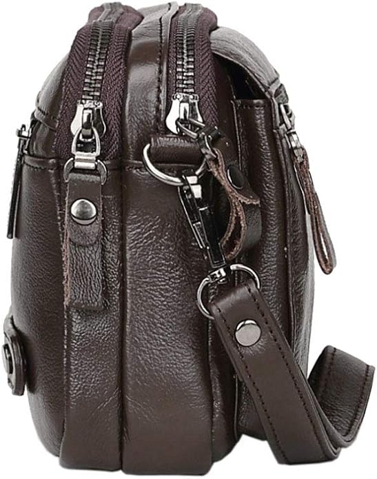 Leather Clutch Purse Wallet Men Wrist Bag