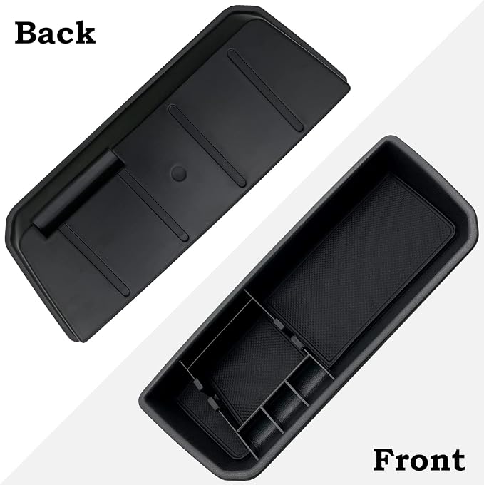 Center Console Organizer fit for VW Atlas and Cross Sport 2018 2019 2020 2021 2022 2023 Interior Storage Box Accessories (Not fit for 2024)