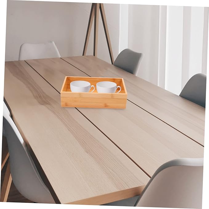 Refined and Wood Desktop Storage Box for Organizing Home Khaki Compact Design Safe Material Stylish Decoration Easy to Use Natural Craftsmanship