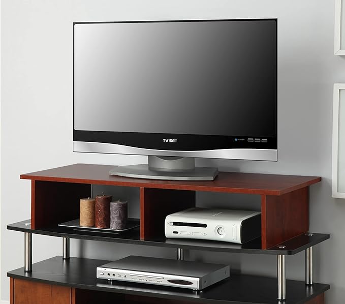 Convenience Concepts Designs2Go TV/Monitor Riser for TVs up to 46 Inches, Cherry