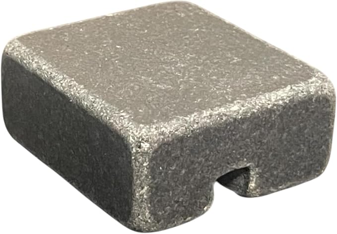 Cord Holder Handmade by Craftsman Sroneworks - Cable Holder - Cable Management Holder - Cable Organizer - Desk Cable Holder - Cable Keeper - Cable Tidy (Tumbled Black Granite, Single)