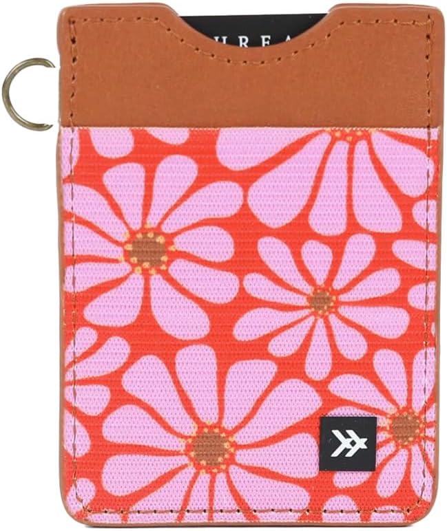 Thread Wallets Ultra Slim Minimalist Leather Card Holder Wallet (Emmeline)