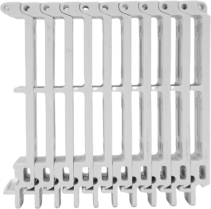 Cable Bundler Organizing Tool Duty PP Cord Manager for Desk with 9 Fixing Clips Compact Desktop Management