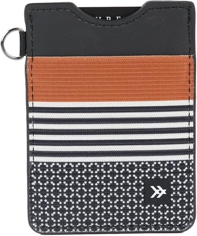 Thread Wallets Ultra Slim Minimalist Leather Card Holder Wallet (Sanders)