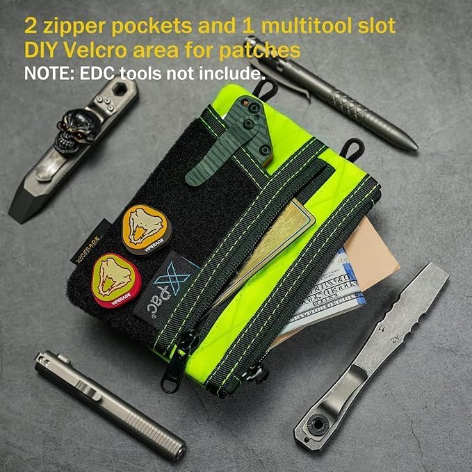 VIPERADE VE16 X-pac Multitool Organizer - 7 Pocket EDC Pouch for Everyday Carry, Men's Wallet