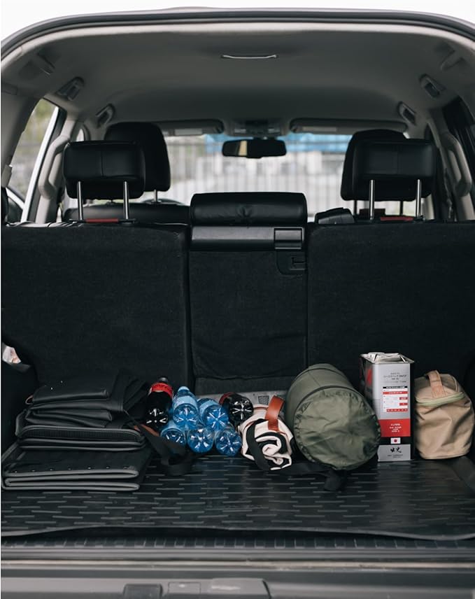 Owleys Trunk Organizer for Toyota Tacoma Gifts for Men – Premium Truck Accessories Organizer for 2000–2025 Models – Car Storage Box for Back Seat, Bed & Console – Highway 17